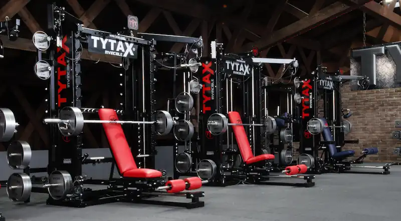 Three TYTAX machines in a studio